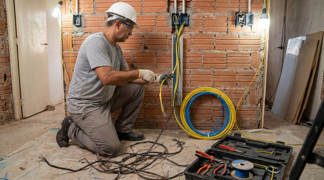 Adequação de Fiação em Cuiabá‑MT