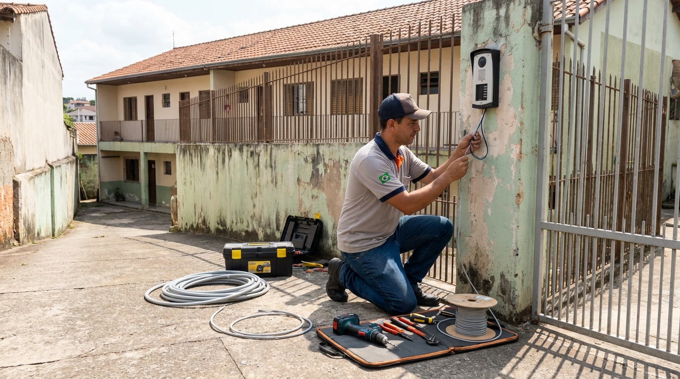 Instalação de Porteiro Eletrônico em Cuiabá‑MT